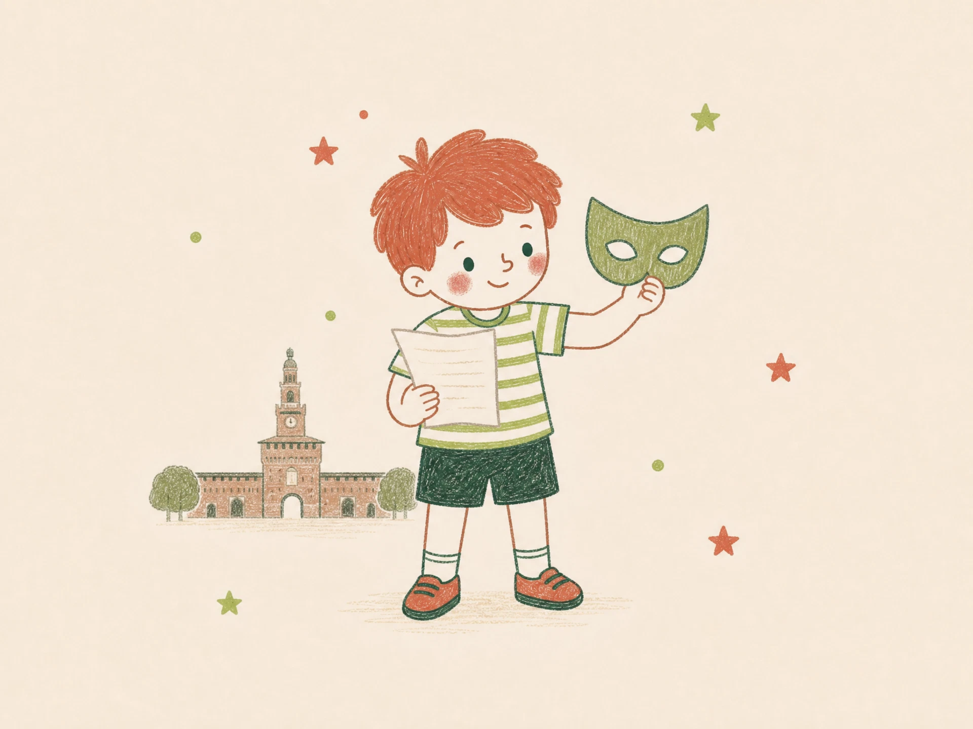 Illustrazione crayon Zona 1