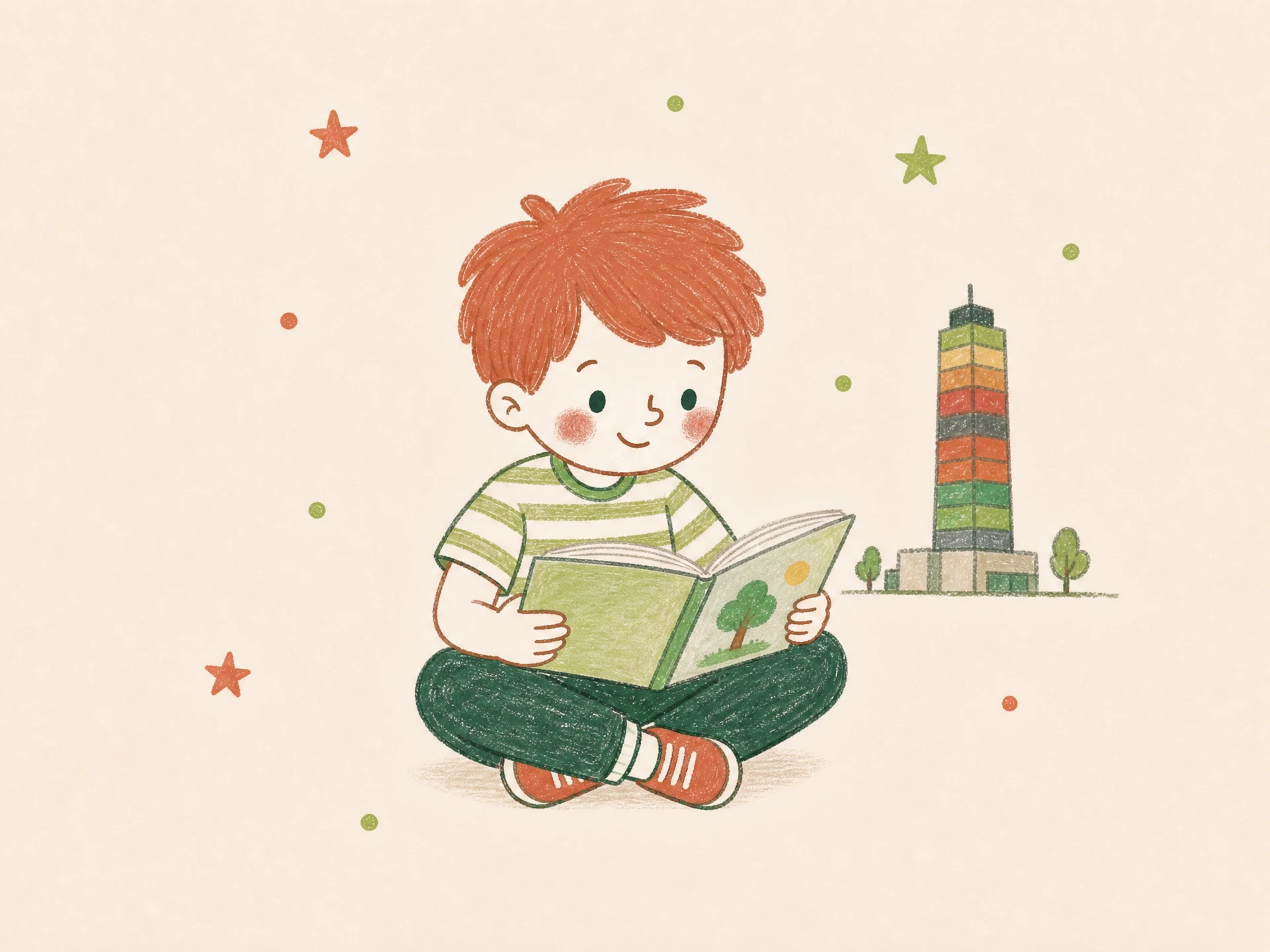 Illustrazione crayon Zona 9
